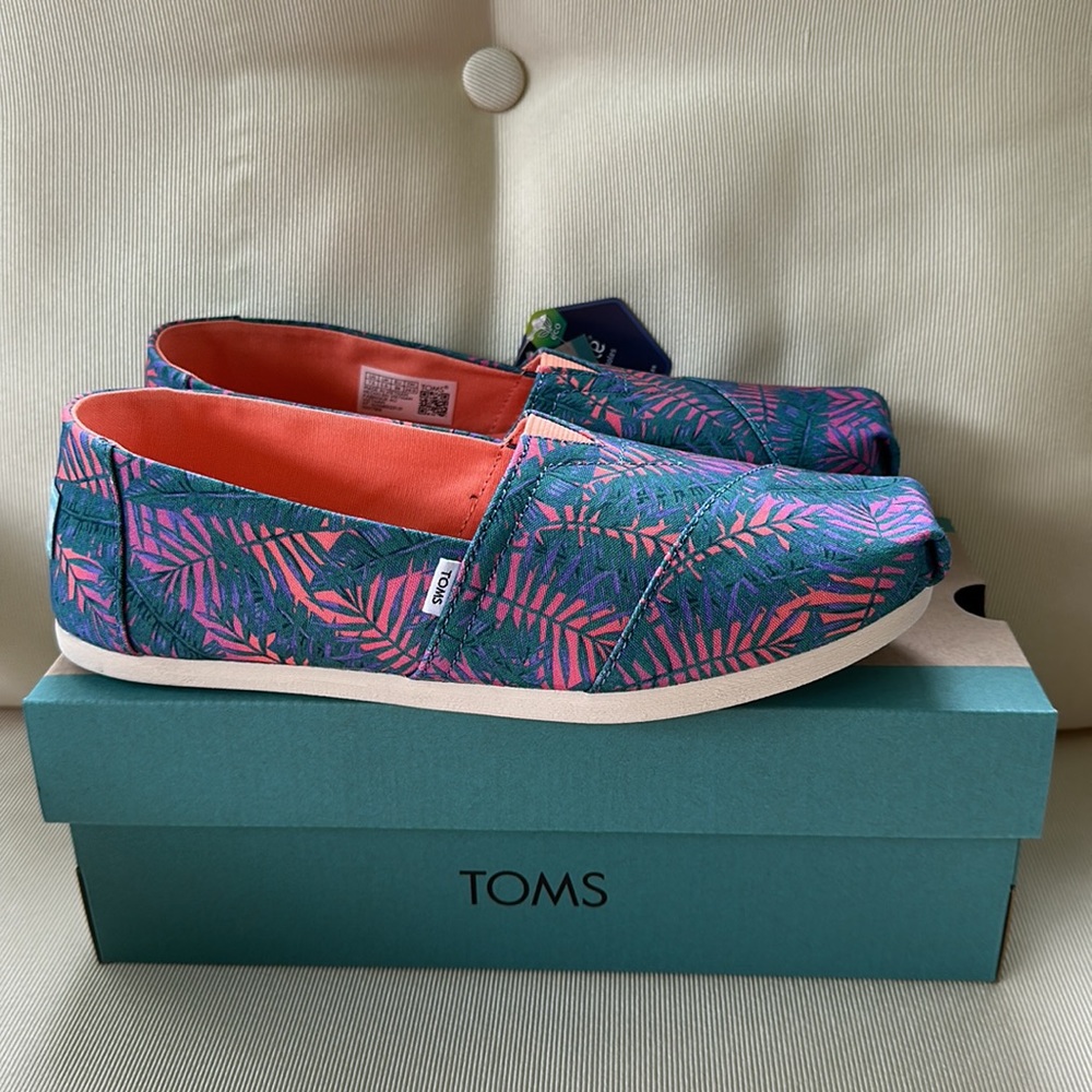 Nwt Toms Ortholite Alparagata flats - Picture 3 of 9